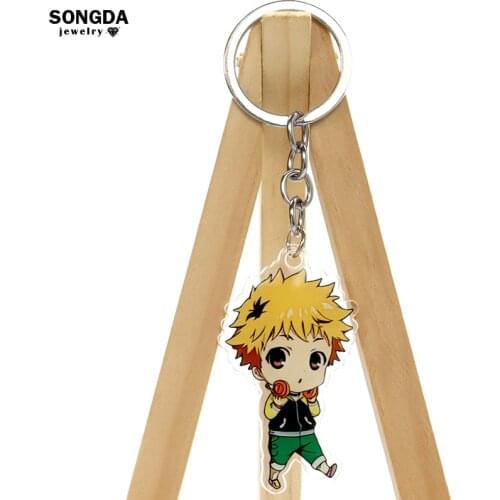 Anime Tokyo Ghoul Ken Kaneki Keychain Cartoon Comic RE QS Sasaki Haise Acrylic Figures Key Chain Key Ring Pendant Otaku Jewelry
