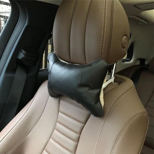 Car Headrest Pillow Neck For Mitsubishi Asx Lancer 10 9 Outlander EX Pajero Sport Eclipse Carisma Galant Grandis Colt