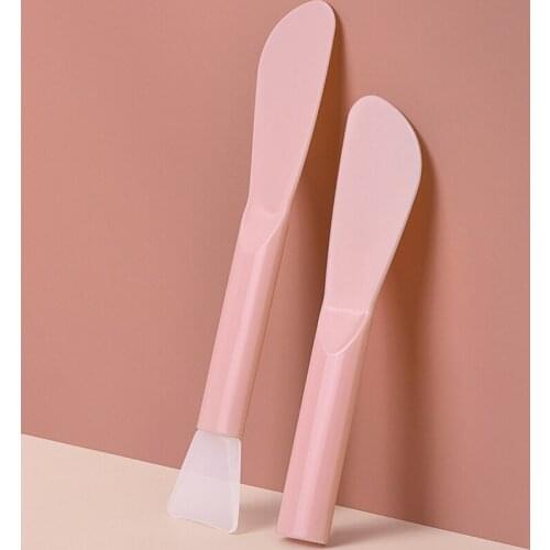 Double Head Facial Mask Brush Removable Silicone Mud Mixing Makeup Brush Blender Applicator Cosmetic Beauty Skin Care Tools