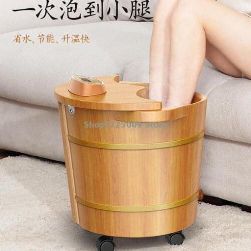 Foot Bath Electric Massage Foot Bath Household Constant Temperature Heating Foot Bath Full Automatic Leg Pass Artifact