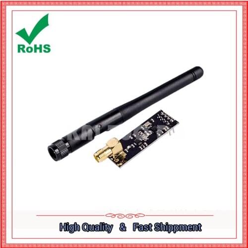 Global 1100 meters long distance NRF24L01 + PA + LNA wireless module board, gift antenna