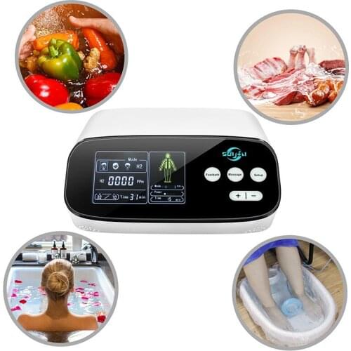 Ionic Detox Hydrogen Massage Machine Electric Foot Spa Nagative Hydrogen Physiotherspy Device Relaxation Health Care Equipment