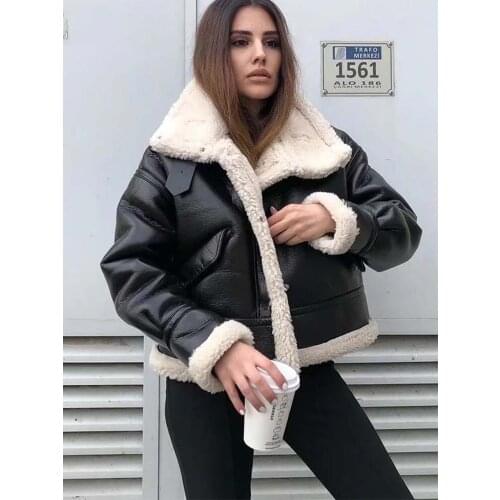 Klkxmyt Women's Leather Jackets