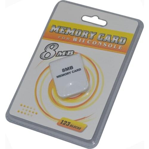 Top-selling Practical Game 8MB Memory Card for Nintendo for Wii Gamecube GC Game System Console game 8M save