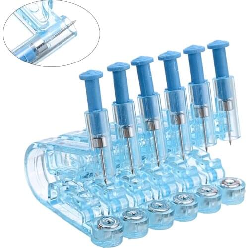 6pcs Disposable Safety Ear Piercing Kit Women No Pain Sterile Ear Piercing Gun Tool With Ear Stud Asepsis Pierce Body Jewely