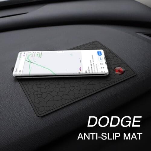 Car Interior Anti Slip Mat Non Slip Sticky Gel Pad Accessories For Dodge Journey Charger Challenger Caliber Nitro Durango Avenge
