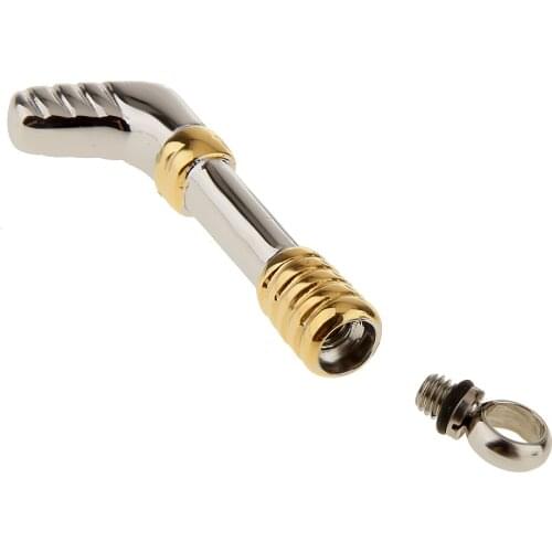 Golf Clubs Brassie Cremation Keepsake Memorial Ash Urn Pendant Necklace