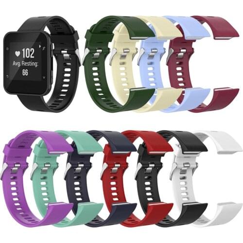 Watch Strap Wristwatch Bracelet Band for Garmin Forerunner35/ Forerunner30/ForeAthlete 35J/Forerunner35J Watch