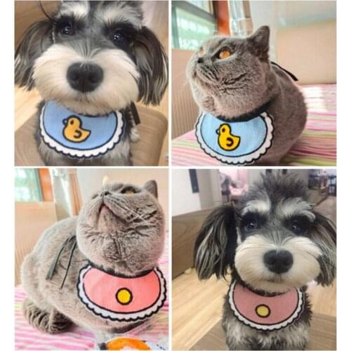 Kawai Bibs Pet 64cm Puppy Kitten Birthday Gift Decoration Cloth Cute Dog Cat Neckerchief Saliva Towel Pet Eck Scarf Saliva Towel