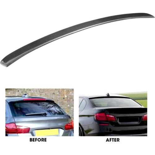 Rear Roof Window Spoiler Carbon Fiber Sport Wing Fit for BMW 5 Series F10/M5 F90 2011 2012 2013 2014 2015 2016 Car Accessories