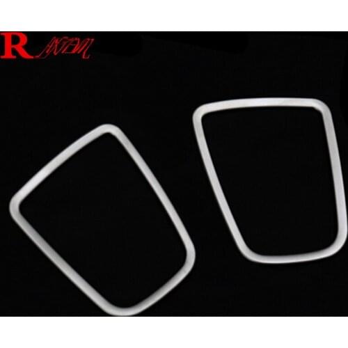 2Pcs/Set Stainless Air Condition Vent Cover Trim Fit For Kia Sportage KX5 2016-2017 Car-Styling Accessories