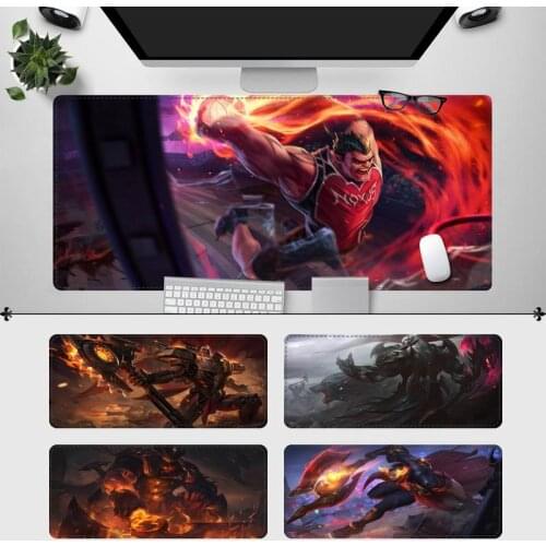 30x90cm League of Legends Darius Gaming Mouse Pad Gamer Keyboard Maus Pad Desk Mouse Mat Game Accessories For Overwatch