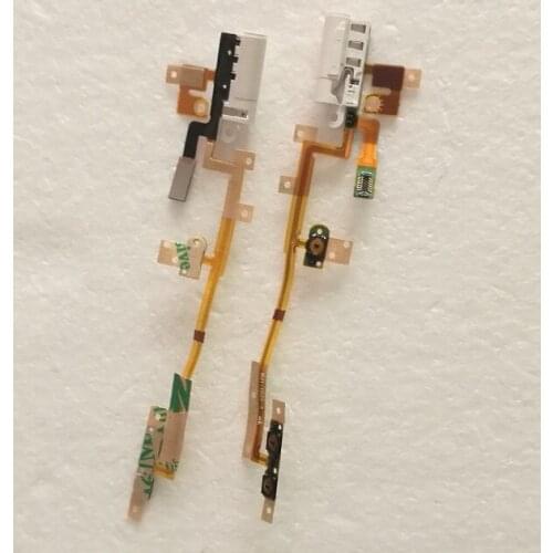 50PCS Original For Ipod Nano 6 Nano6 Power On/off Switch Volume Button Headphone Audio Jack Flex Cable Ribbon Replacement parts