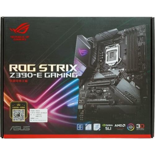 ASUS ROG STRIX Z390-F GAMING Core CPU computer host motherboard card ROG STRIX Z390-E GAMING