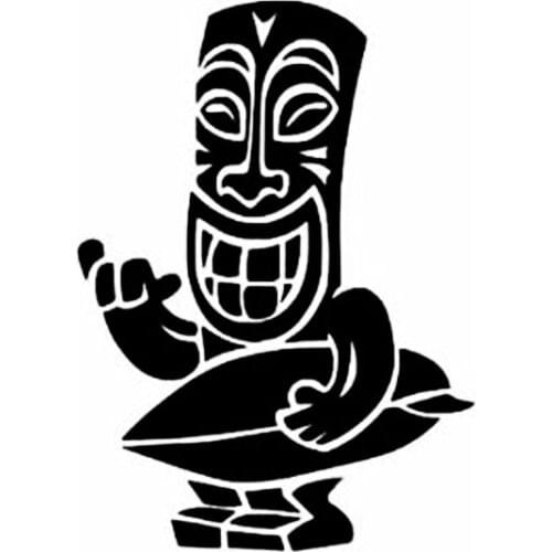 Auto Stickers Surfing Car Accessories Decals Hawaii Fashion PVC Body Windshield Decoration Waterproof and UV Stickers