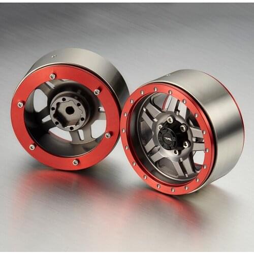 TFL 1/10 RC Car accessories AXIAL SCX10 Wraith Rock Crawler 1.9inch Emulation 5-Spoked Wheel TH01811-SMT6