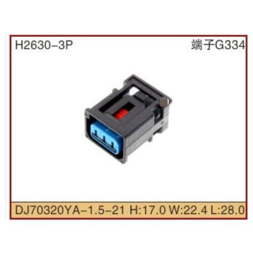 Free shipping 10/20/50/100 pcs 3 Pin Female Ignition Coil Plug Waterproof Automotive Connector Socket Housing For Ford for Honda