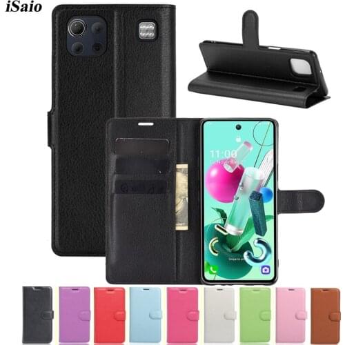 For LG K52 K62 Q52 K92 5G Wallet Case Flip Leather Cover for LG K92 5G Mobile Phone Case Flip Cover TPU Shell with Card Holders