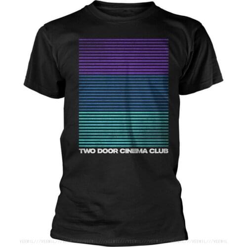 Two Door Cinema Club 'Liner' T-Shirt NEW Cotton Bodybuilding Tops Tee Shirt