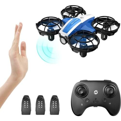 Mini Drone For Kids Beginners Adults RC Drone Hand Operated Remote Control Quadcopter Circle Fly Toys Boys Girls Gift HS330