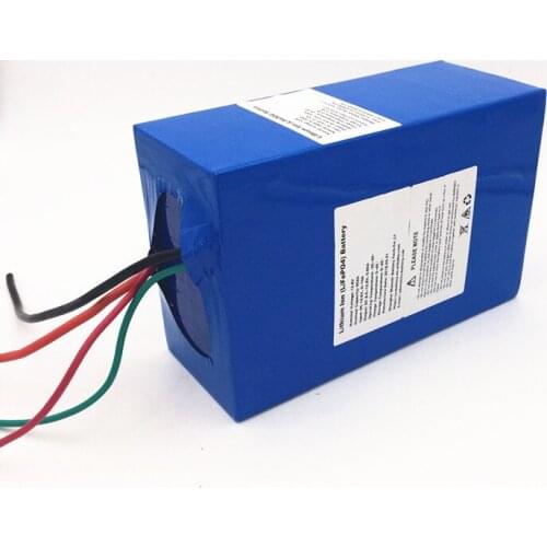 Power 4S 14.8v 12V 100Ah 15v 80Ah lithium High BMS Battery Pack for Motor Solar Energy Yacht 14.6v Golf Car RV + 10A charger