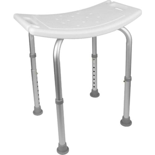 Non-slip Toilet Stool Bathroom Shower Chair Bathroom Bathing Chair Adjustable Spa Bathtub Shower Chair Bathroom Supplies