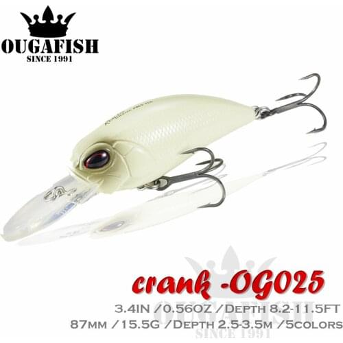 New Crankbait Fishing Lure Weights 15.5g/8.7cm Fish Bait Trout Lure Articulos De Pesca Holographic Wobbler Pesca Crank Bait
