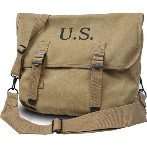 WWII WW2 US Army M1936 M36 Musette Field Backpack Haversack Tool Kit Bag Khaki