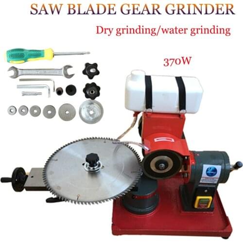 Alloy saw blade Gear grinding machine Electric Small Sharpener Saw Blade Grinding Machine Woodworking Sharpening Machine 370W