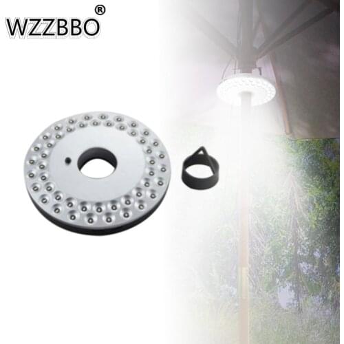 Outdoor Camping Adventure 48LED Disc Light Umbrella Light Camping Light Tent Light Emergency Light Three Gear Lighting