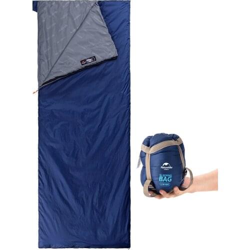 XL Outdoor ultra-light envelope sleeping bag air conditioning imitation silk cotton portable hiking nature bivy camping