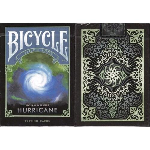 Bicycle Natural Disasters Hurricane Playing Cards USPCC Collectable Deck Poker Size Magic Card Games Magic Tricks Props