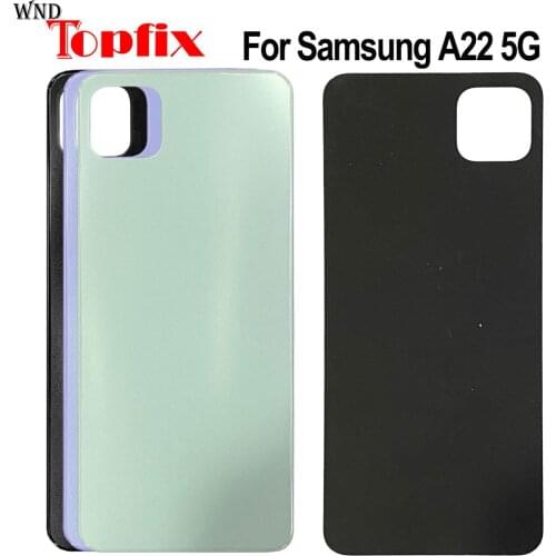 For Samsung Galaxy A22 5G Back Battery Cover Door Rear Glass Housing 6.6"For Samsung A22 5G Battery Cover