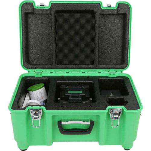 1Set Optic Fiber Fusion Machine Aluminum 3.5in TFT Display Splicing Fusion Splicer GX39 AC100-240V