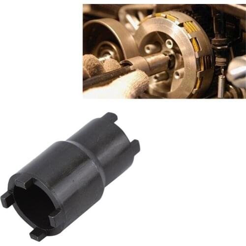 20/24mm 4 Pin Socket Spanner Tool Clutch Lock Nut Spanner Black Steel For Honda C70 CL70 Tool SL70 Auto Parts