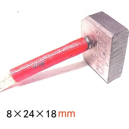 8x24x18mm high copper carbon brush for Dachai starter motor Jiefang car