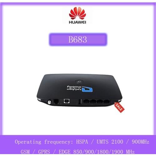 Best Popular Huawei B683 3G Unlocked Wireless Router with Sim Card Slot 3G Mobile WiFi Gateway 3G CPE Router