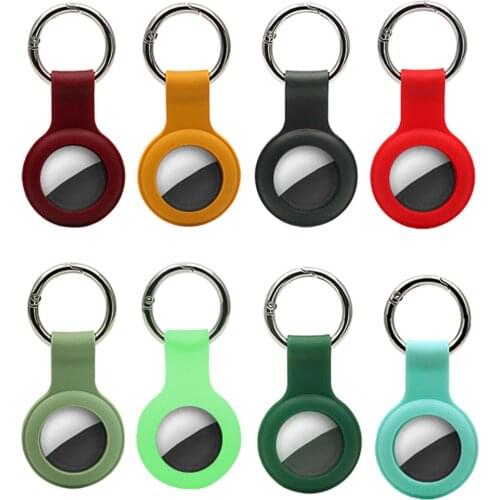 For llavero Apple Airtag Case Airtags Dog For Silicone Airtag Keychain Locator Tracker Air tag Case Anti-Lost Device Protective