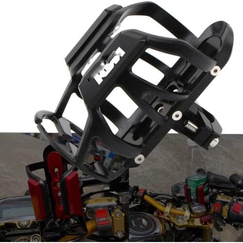 Crash Bar Water Bottle Motorbike Guard Drinking Cup Bracket Holder FOR KTM BMW KAWASAKI YAMAHA Honda Motorcycle Bike Accessories