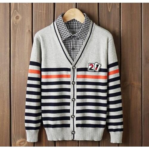 Childrens clothes are all boys' sweaters