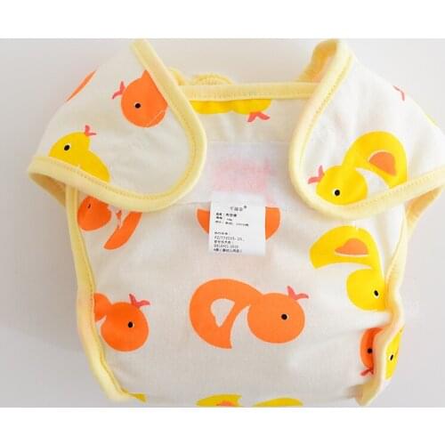 Baby Cloth Diapers Training Pants Nappies for Toddler Boys Girls Cotton Cloth Diapers Panties Washable Reusable Adjustable Diape