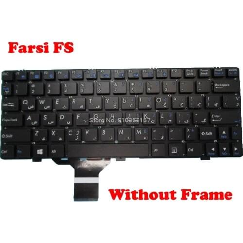 Farsi AR GK Keyboard For CLEVO M1110 MP-08J63A0-430 6-80-M1110-042-1 MP-08J63PS-4303W 6-80-W3100-421-1 MP-08J66GR-4303W Greece