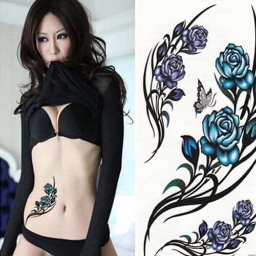 Fake Temporary Tattoo For Women Henna Art Stickers Cute Cool Stuff Coquette Slut Cheap Things Fashion Hides
