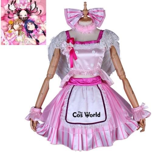 LoveLive!Sunshine!! Aqours AZALEA GALAXY HidE and SeeK Matsuura kanan Apron Dress Outfit Anime Cosplay Costumes