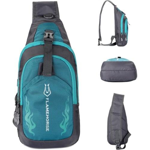 Men Sling Backpack Chest Crossbody Bag Shoulder Bag Travel Sports Gym Daypack