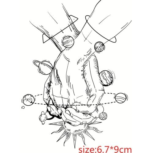 Hand universe Transparent Silicone Stamp And Metal Die/Seal for DIY scrapbooking/photo album Decorative clear sheets