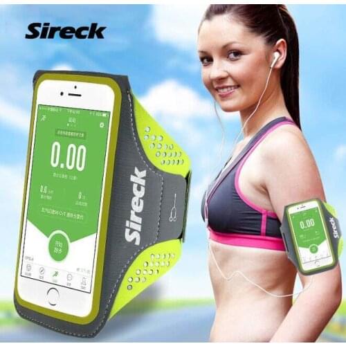 Sireck 2020 Running Bags Men Women 5.3" 6.3" Touch Screen Cell Phone Arms Package Sports Equipment Jogging Run Bag Accessories