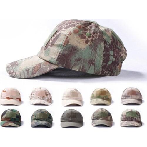 Outdoor Camouflage Hat Baseball Caps Simplicity Tactical Military Army Camo Hunting Cap Hats Sport Cycling Caps For Men Adult