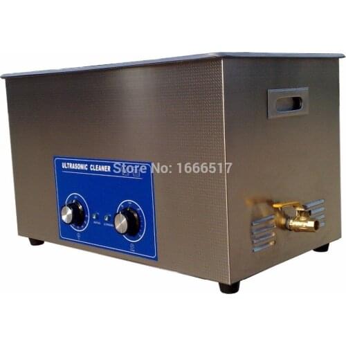 30L Ultrasonic cleaner Timer Heater w/ basket Jewelry Watches Dental Tattoo