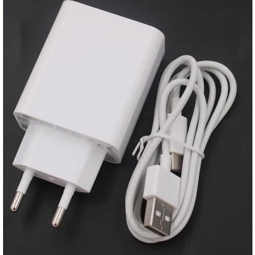Xiaomi High Speed Fast Charging Turbo Charger EU Adapter USB Type c Cable For Mi 9 CC9 CC9e 8 Redmi K20 Pro K30 Note 7 7S Mi A3